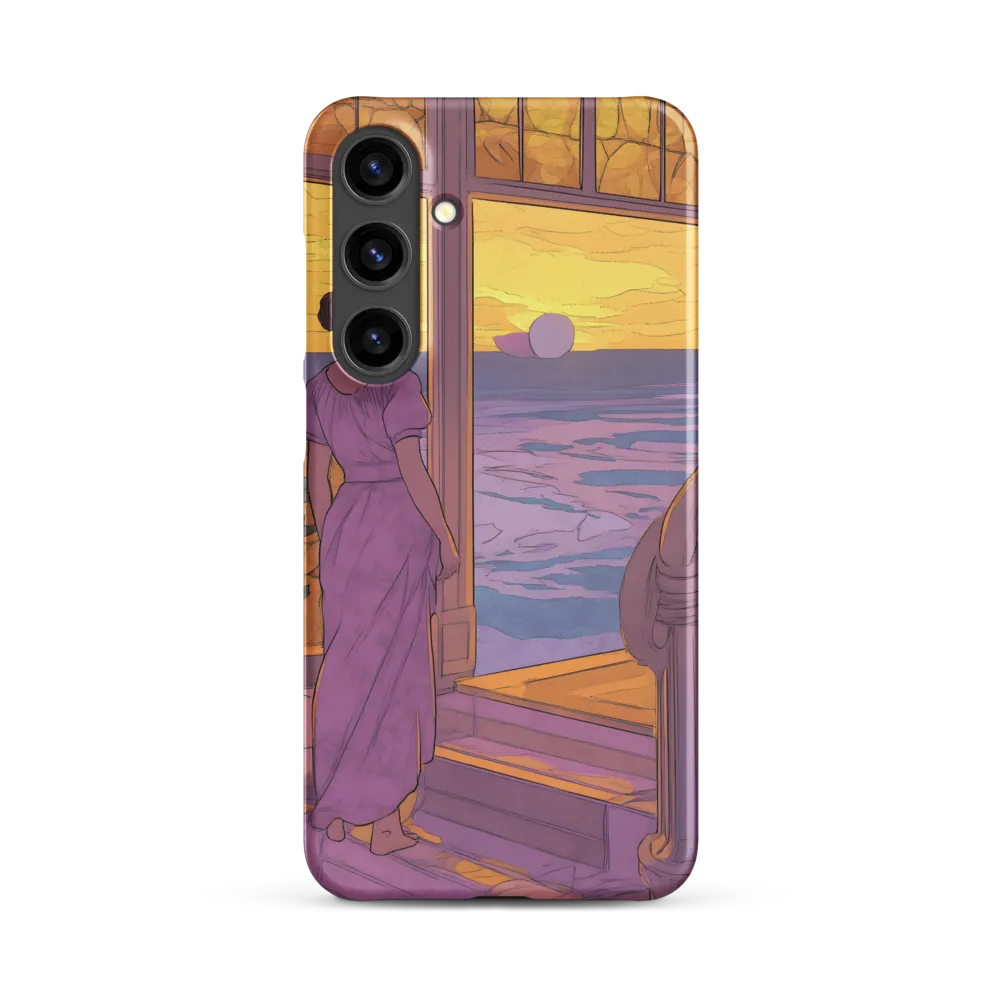Whispers of the Sunset | Phone Case |  S24 Plus | Snap Case | Matte