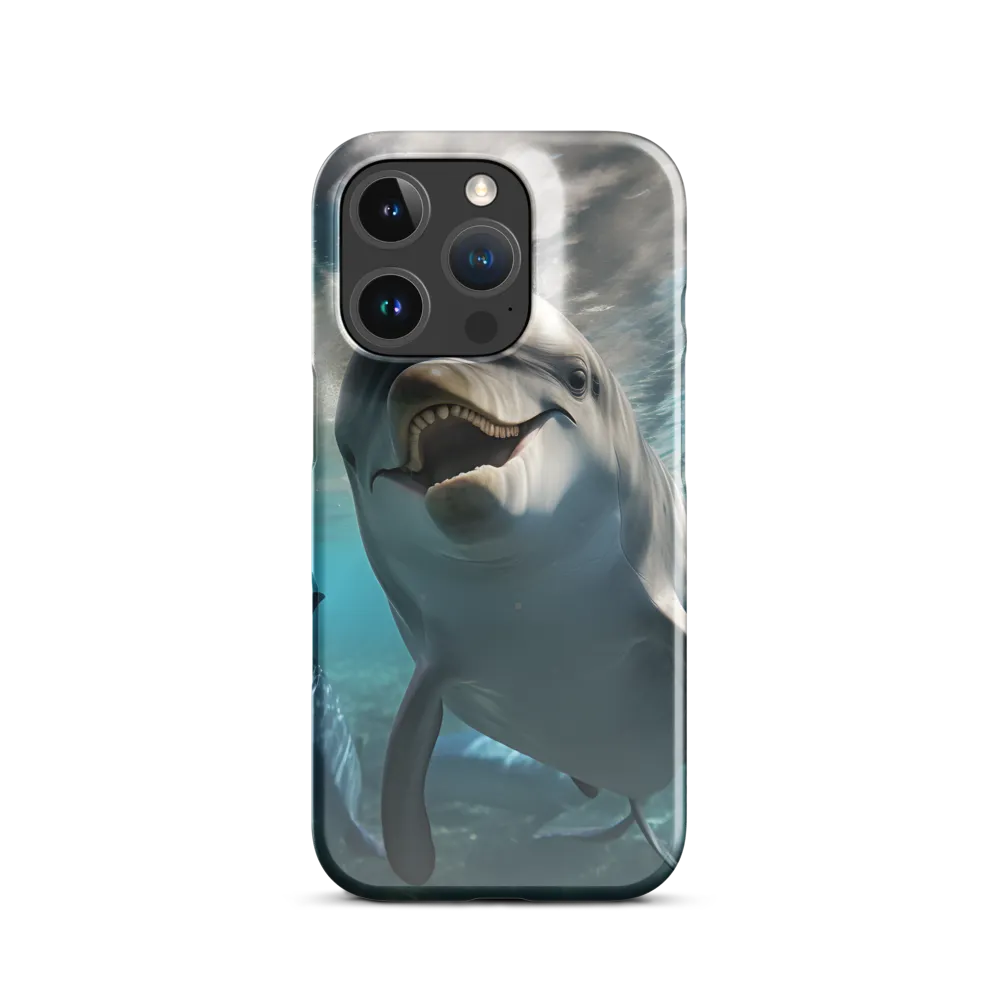 Beneath the Waves: A Dolphin's Dance