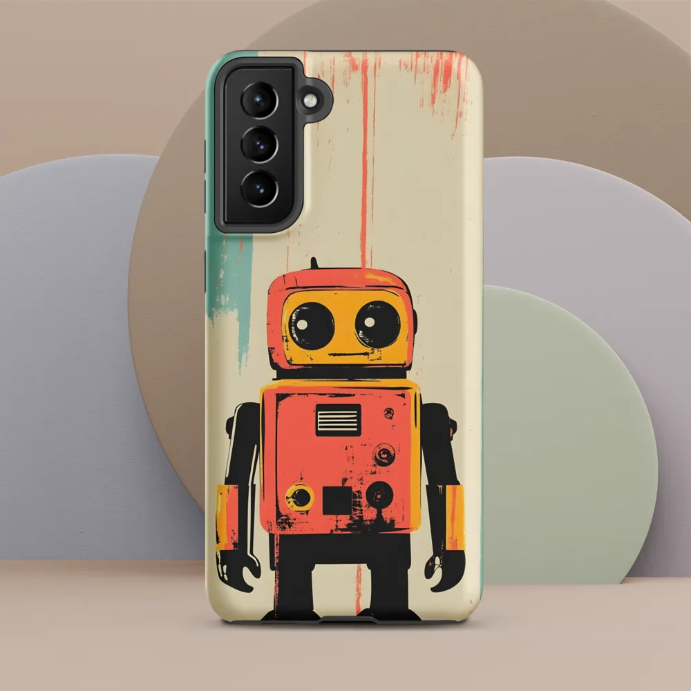 Retro Robot Charm