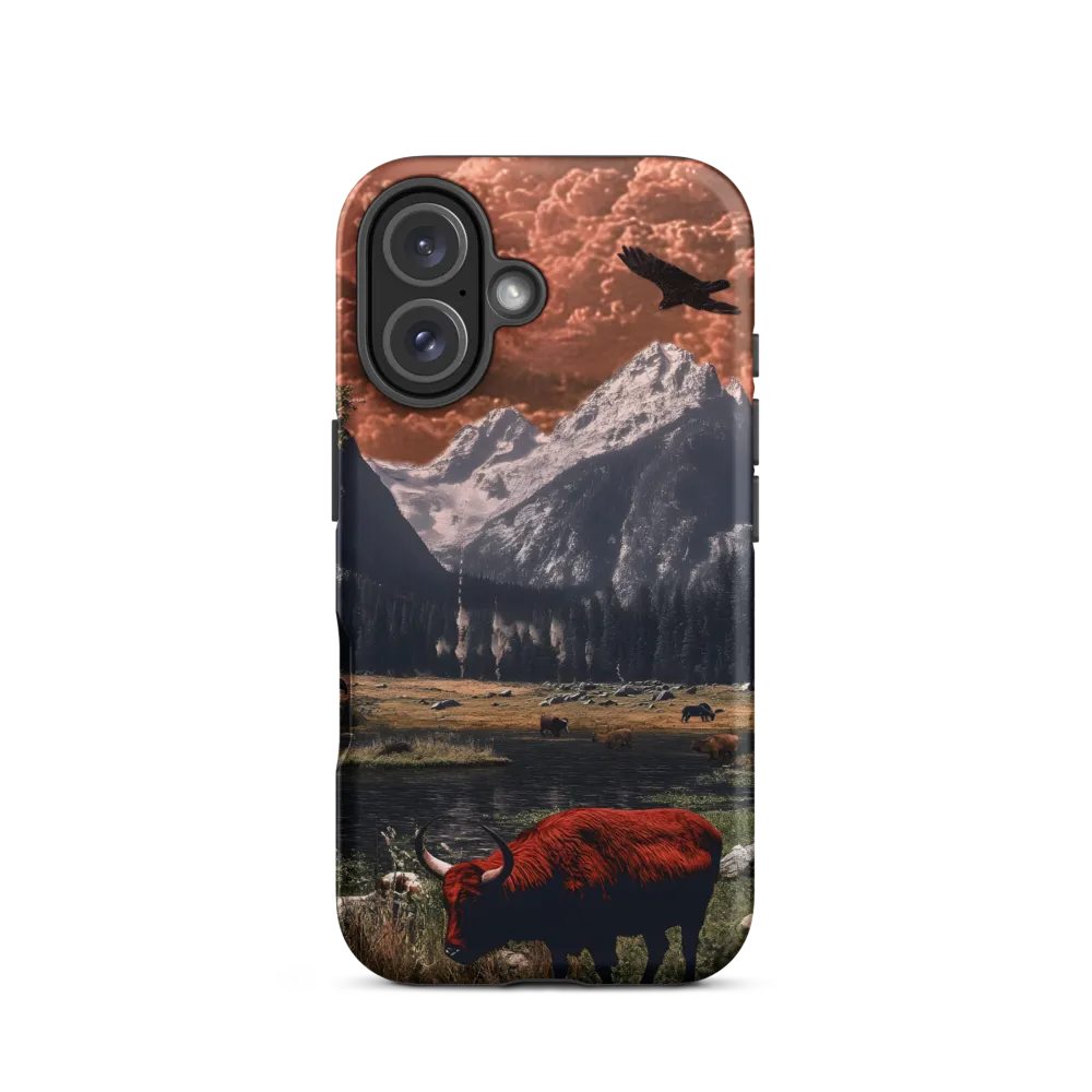 Serenity in Surreal Landscapes | Phone Case |  16 | Tough Case | Matte