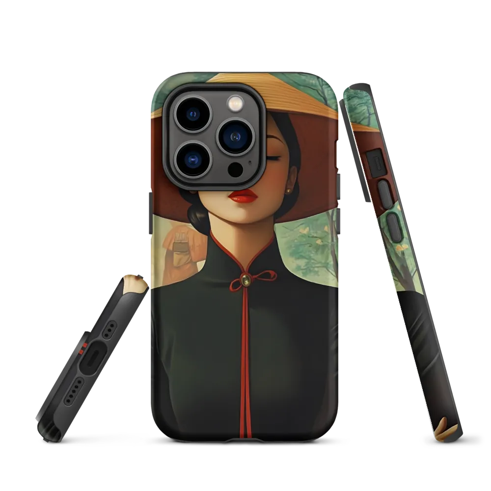 Elegance in Tranquility | Phone Case |  14 Pro | Tough Case | Matte