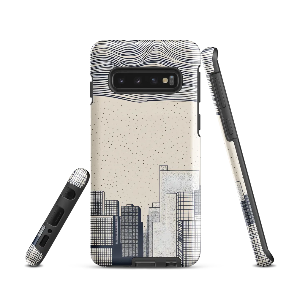 Urban Patterns: A Minimalist Skyline