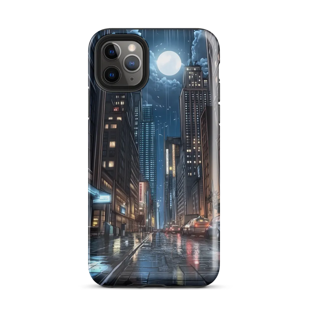 Moonlit Urban Serenity | Phone Case |  11 Pro Max | Tough Case | Glossy