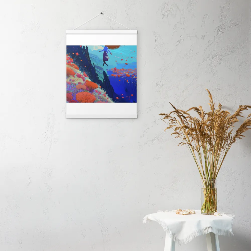 Whispers of Freedom | Poster With White Wood Hanger | 16″×20″