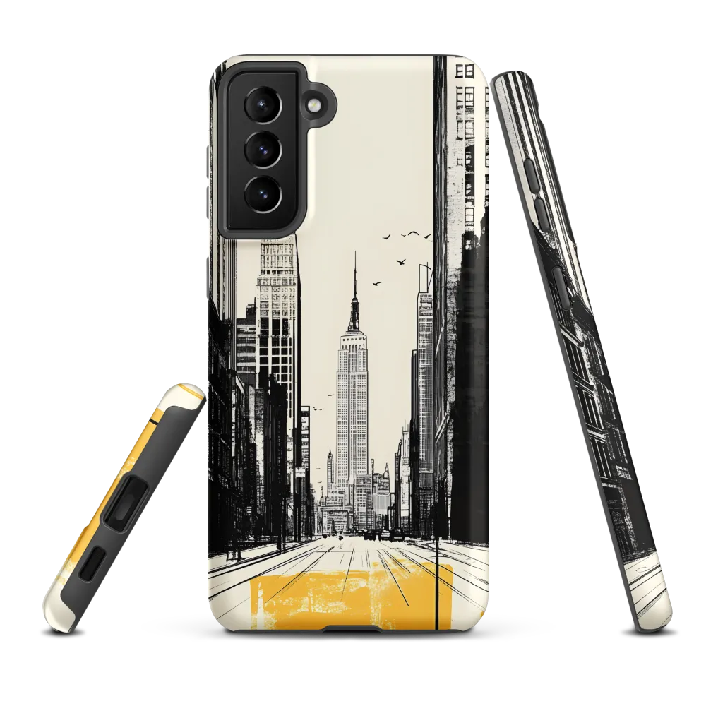 Urban Serenity: Empire State Reflection