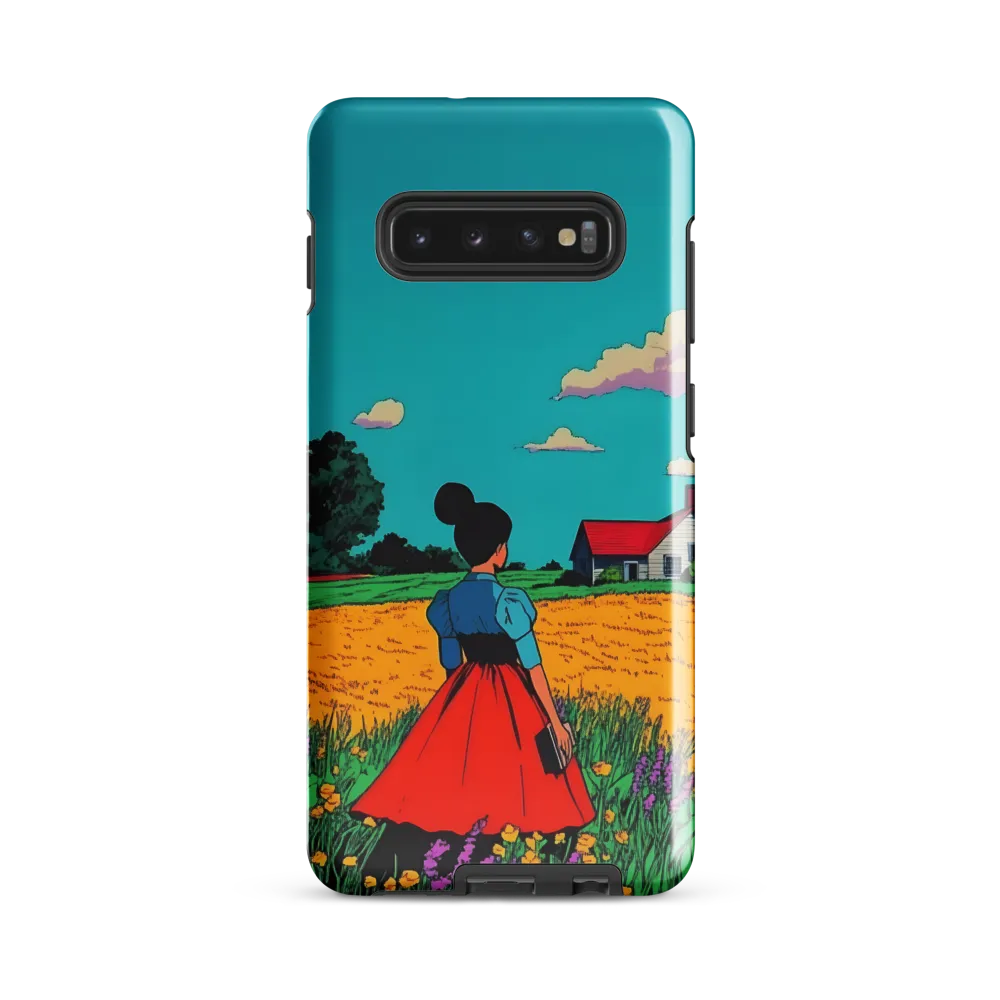 Whispers of a Sunlit Meadow | Phone Case |  S10 Plus | Tough Case | Glossy