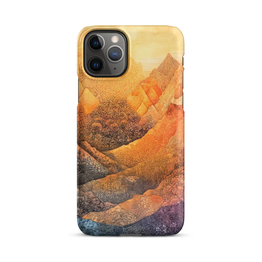 Serene Peaks of Color