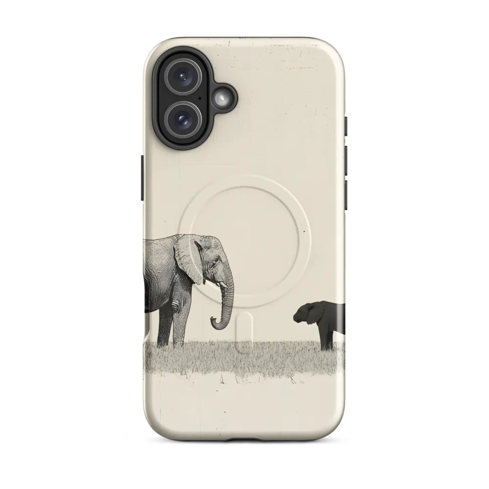 Contrasting Companions | Phone Case |  16 Plus | MagSafe® Tough Case | Glossy