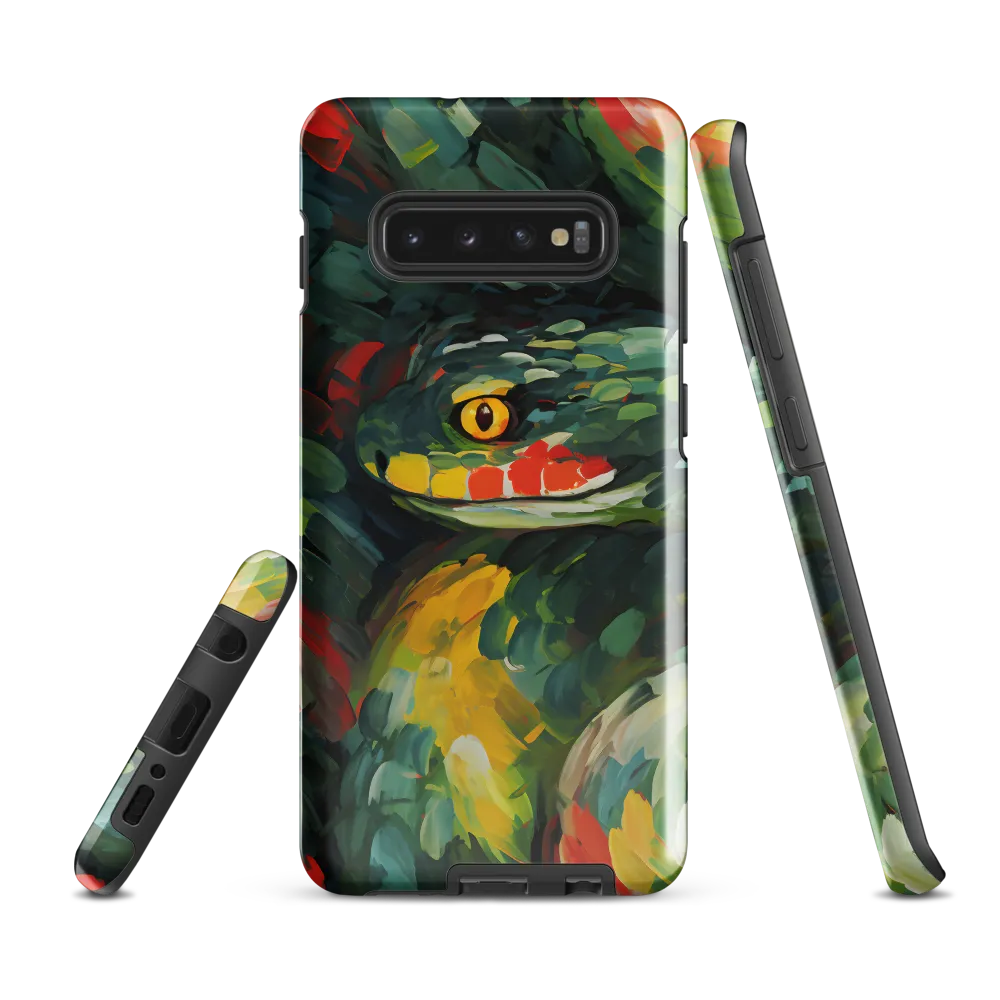 Enigmatic Coils | Phone Case |  S10 Plus | Tough Case | Glossy