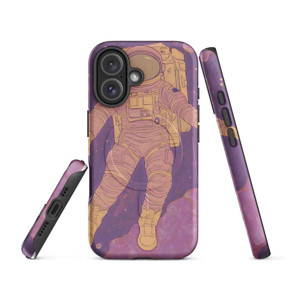 Floating Through the Cosmos | Phone Case |  16 | MagSafe® Tough Case | Matte