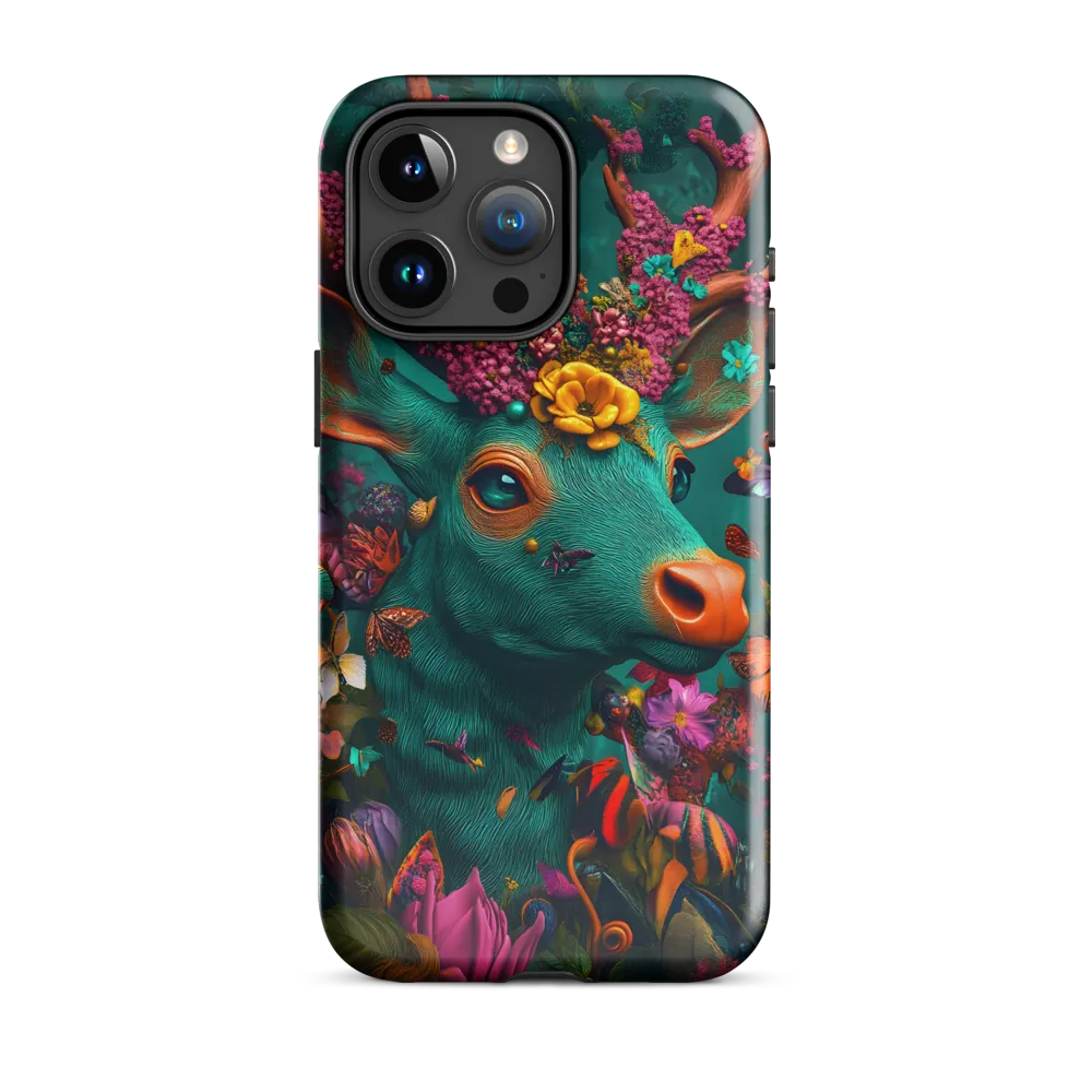Whimsical Blossoms of the Enchanted Forest | Phone Case |  15 Pro Max | Tough Case | Glossy