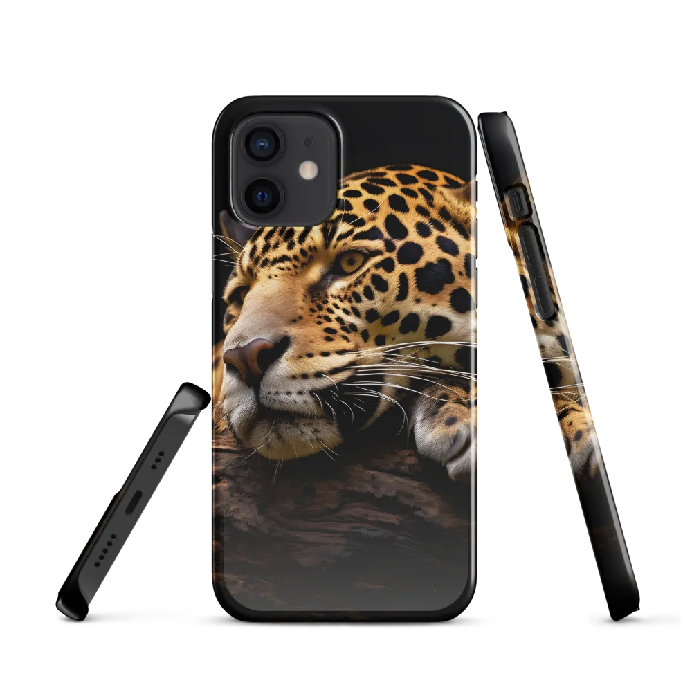 Tranquil Majesty: The Resting Leopard