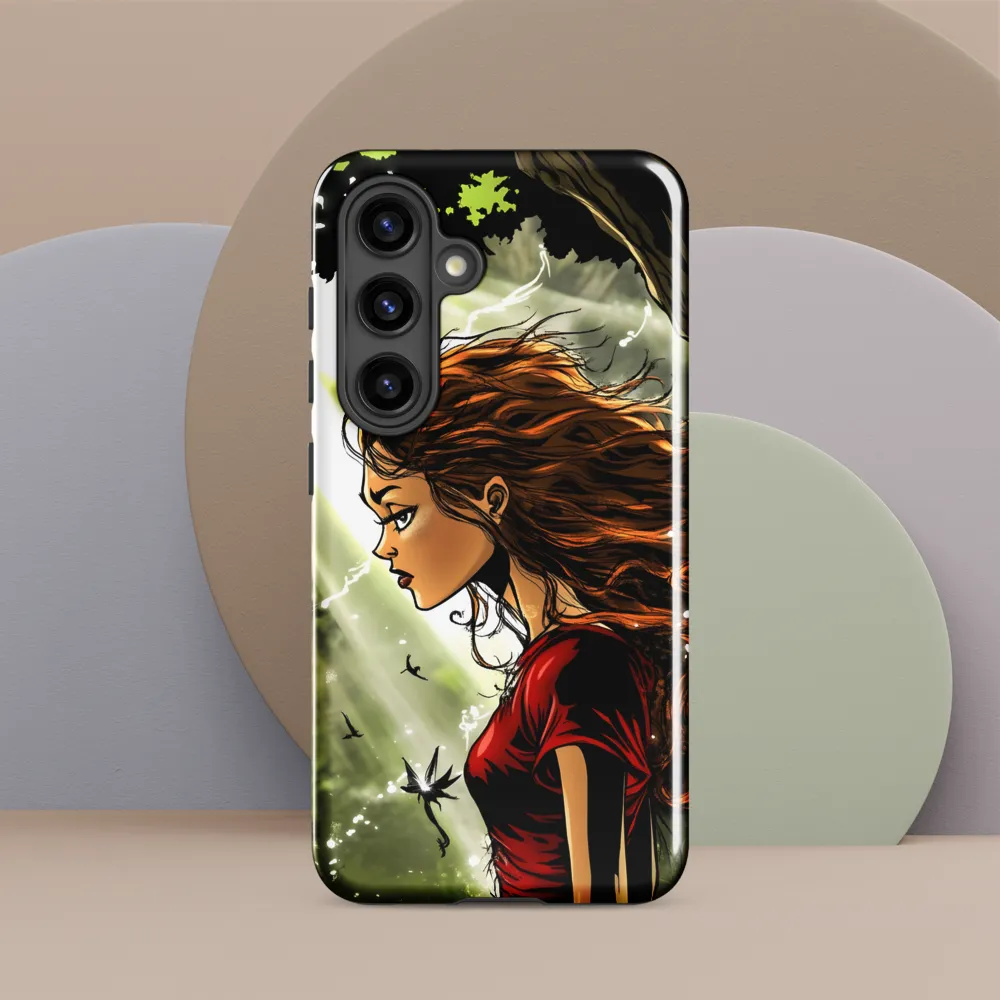 Whispers of Enchantment | Phone Case |  S24 | Tough Case | Glossy