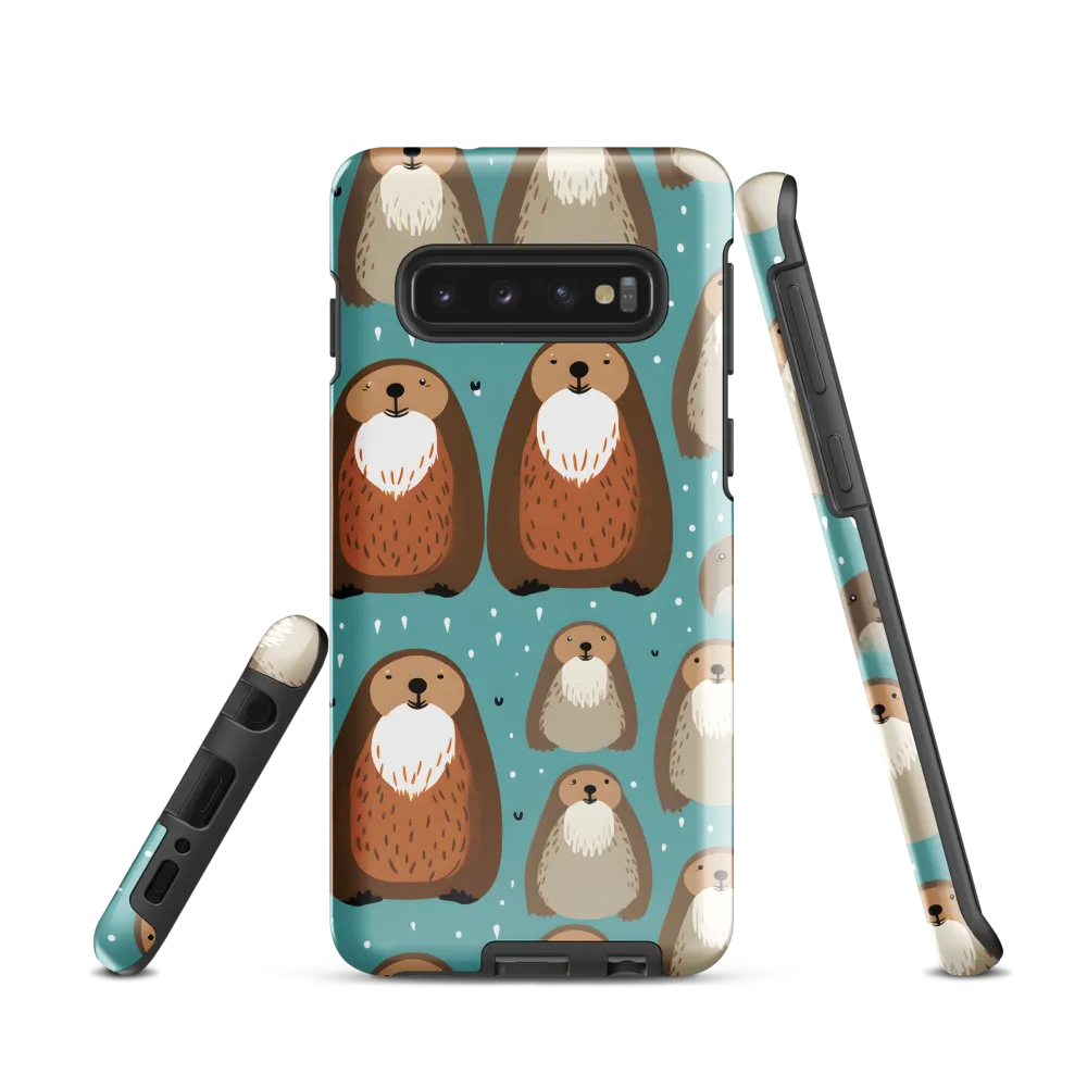 Whimsical Otter Pattern