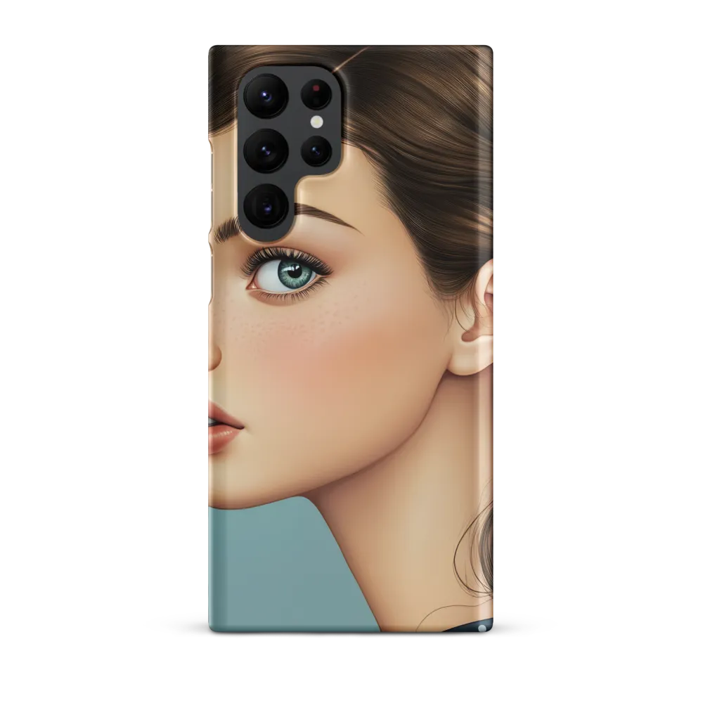 Captivating Gaze: A Modern Portrait