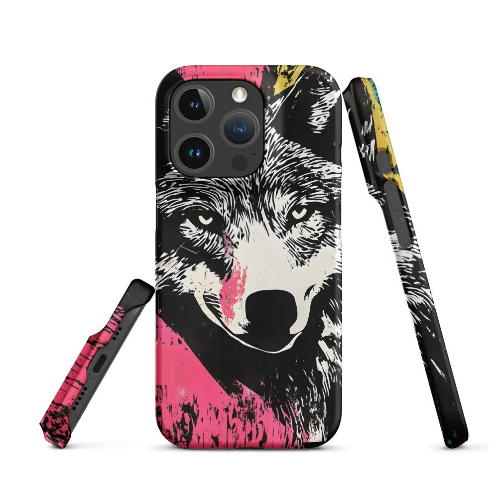 Intense Gaze of the Wolf