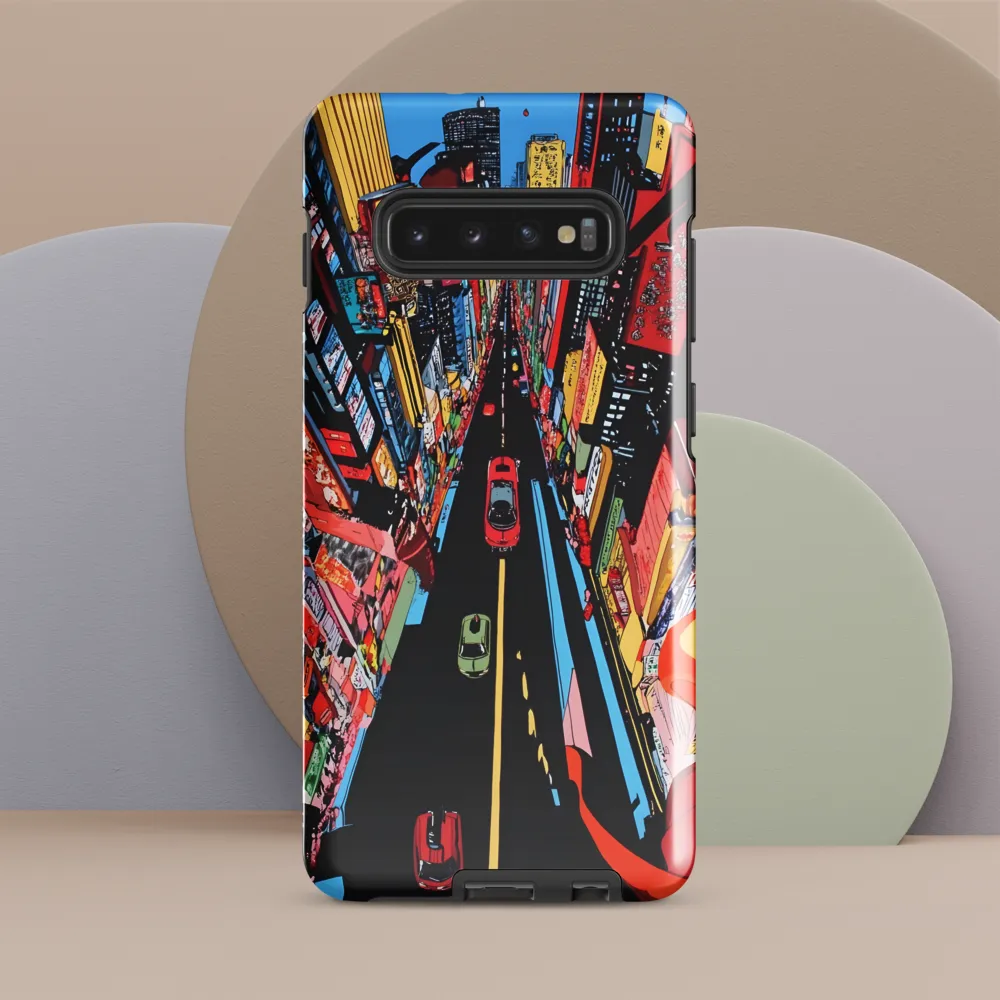 Urban Symphony: A Bird's-Eye View of Life | Phone Case |  S10 Plus | Tough Case | Glossy