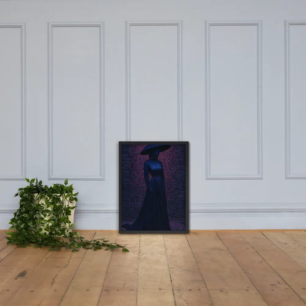 Veil of Enigma | Poster with Black Frame | 18″×24″