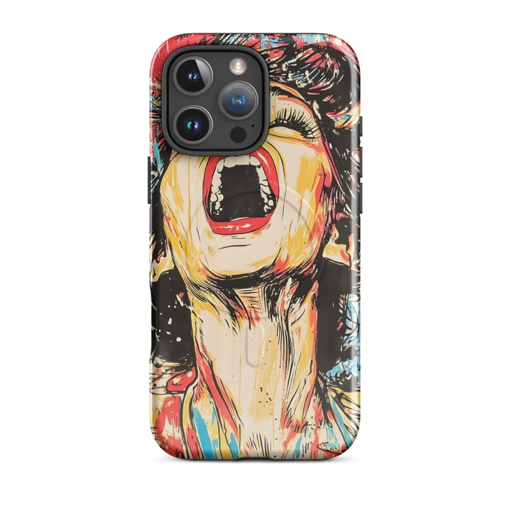 The Cry of Color | Phone Case |  16 Pro Max | MagSafe® Tough Case | Glossy