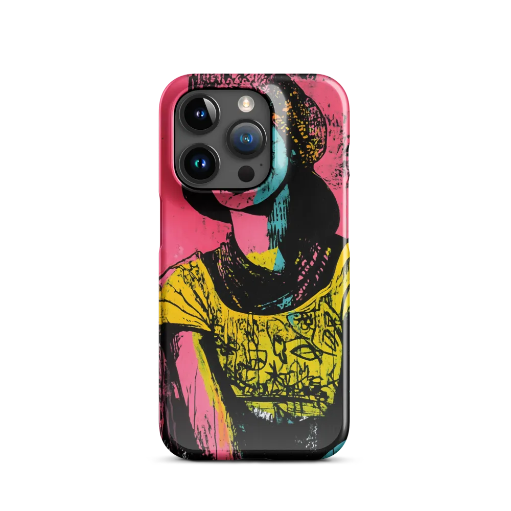 Urban Elegance: A Graffiti Portrait