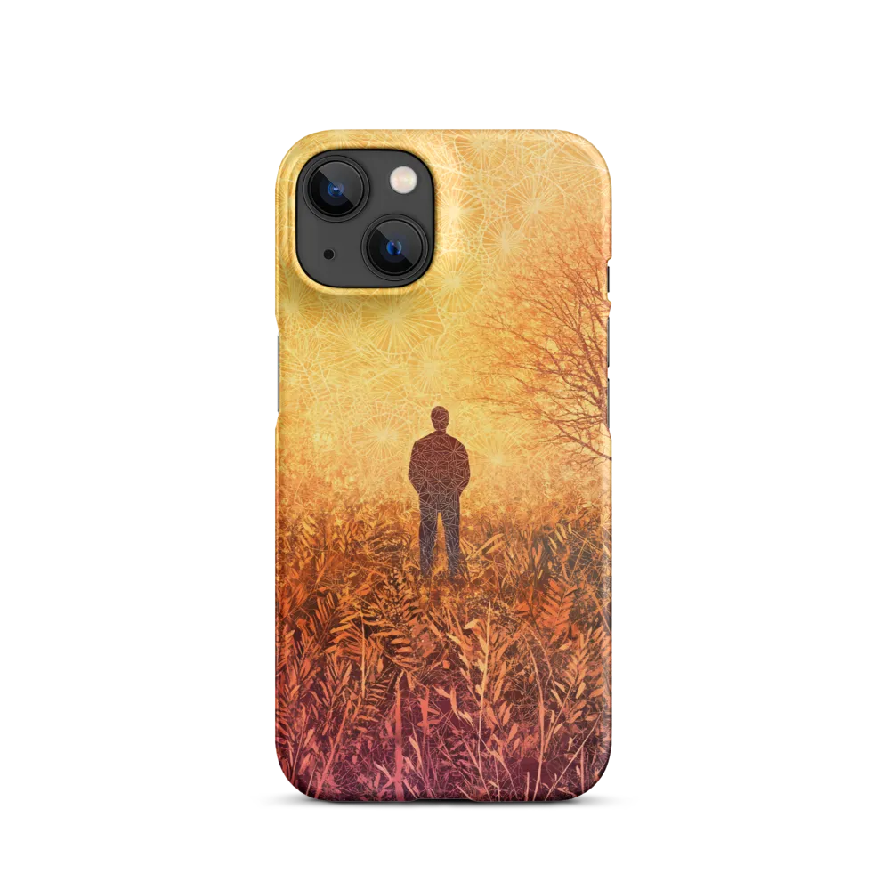 Contemplation in a Surreal Landscape