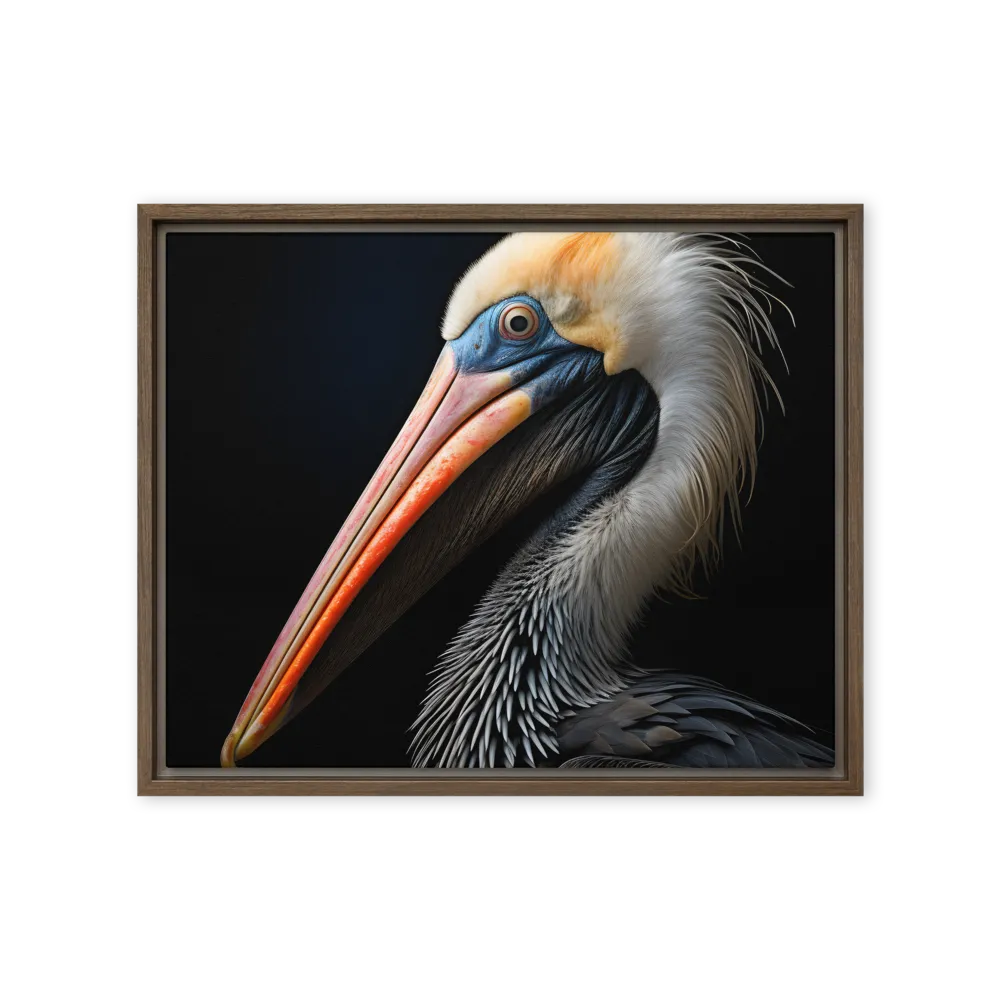 Majestic Portrait of a Pelican