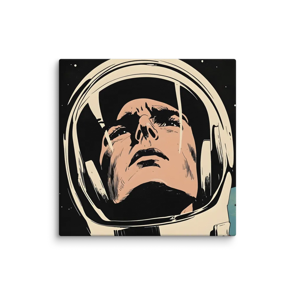 Gaze of the Astronaut | Canvas | 24″×24″