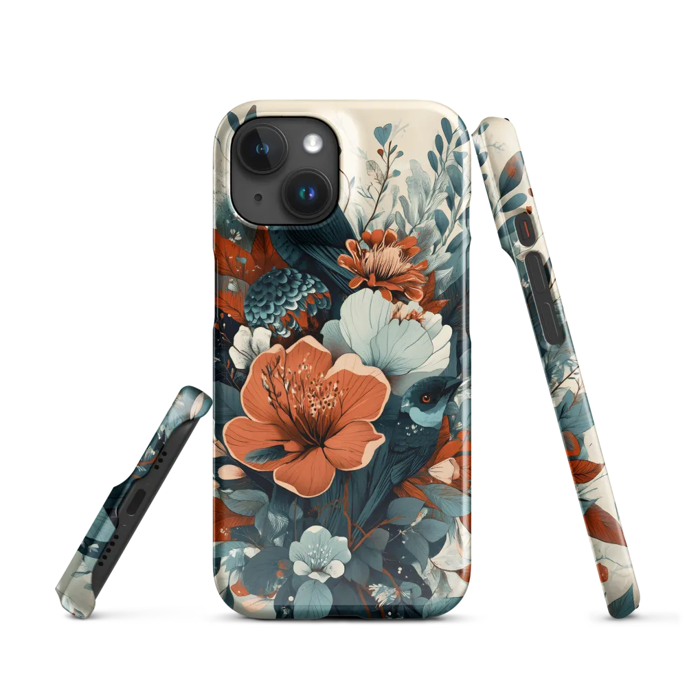 Serenity in Bloom | Phone Case |  15 | Snap Case | Glossy