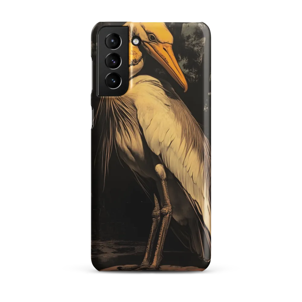 Majestic Egret in Twilight