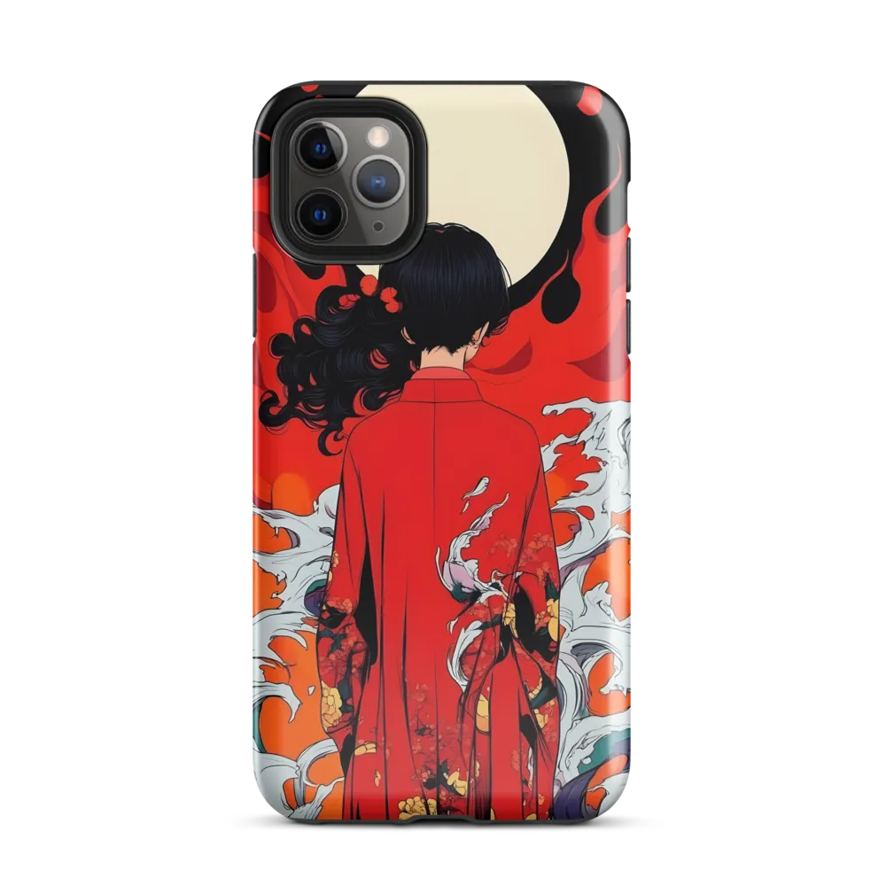 Ethereal Whispers of Flame and Water | Phone Case |  11 Pro Max | Tough Case | Glossy