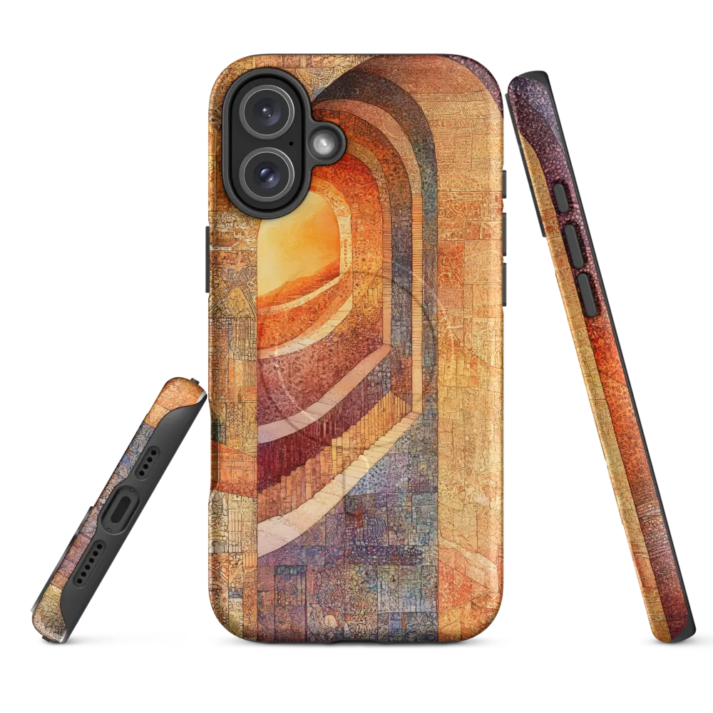 The Journey Through Shadows | Phone Case |  16 Plus | MagSafe® Tough Case | Matte