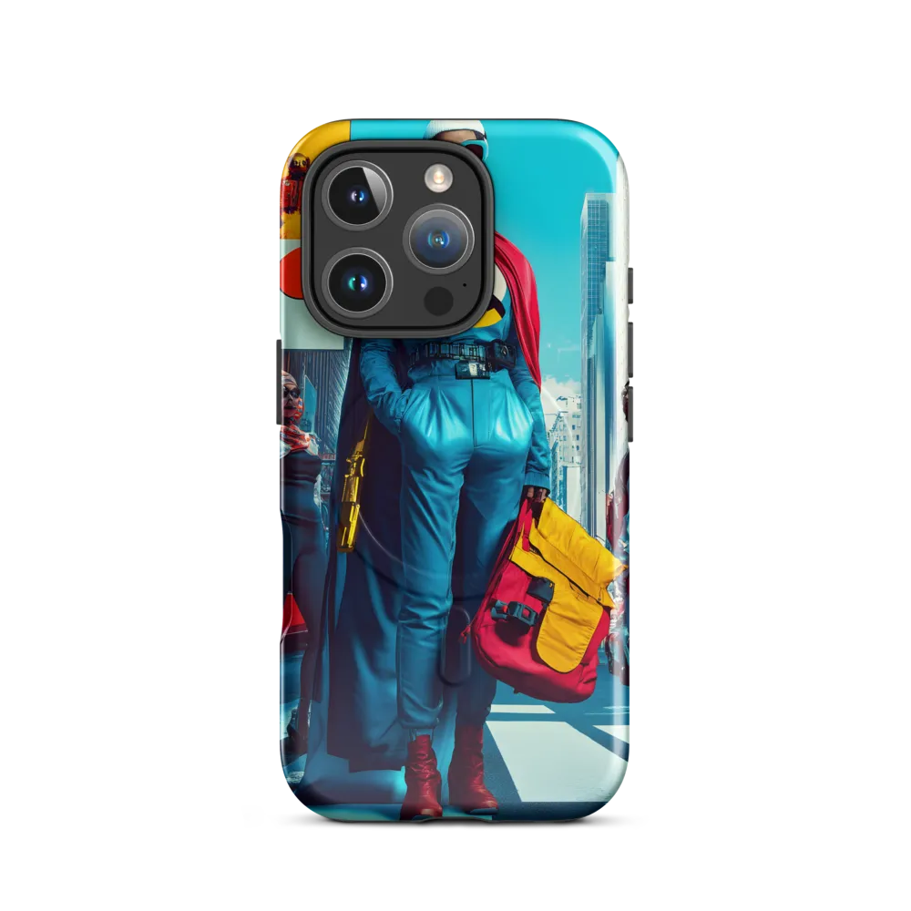 Urban Power: A Superhero's Stance