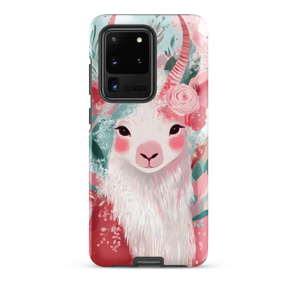 Spring Whimsy: The Floral Goat