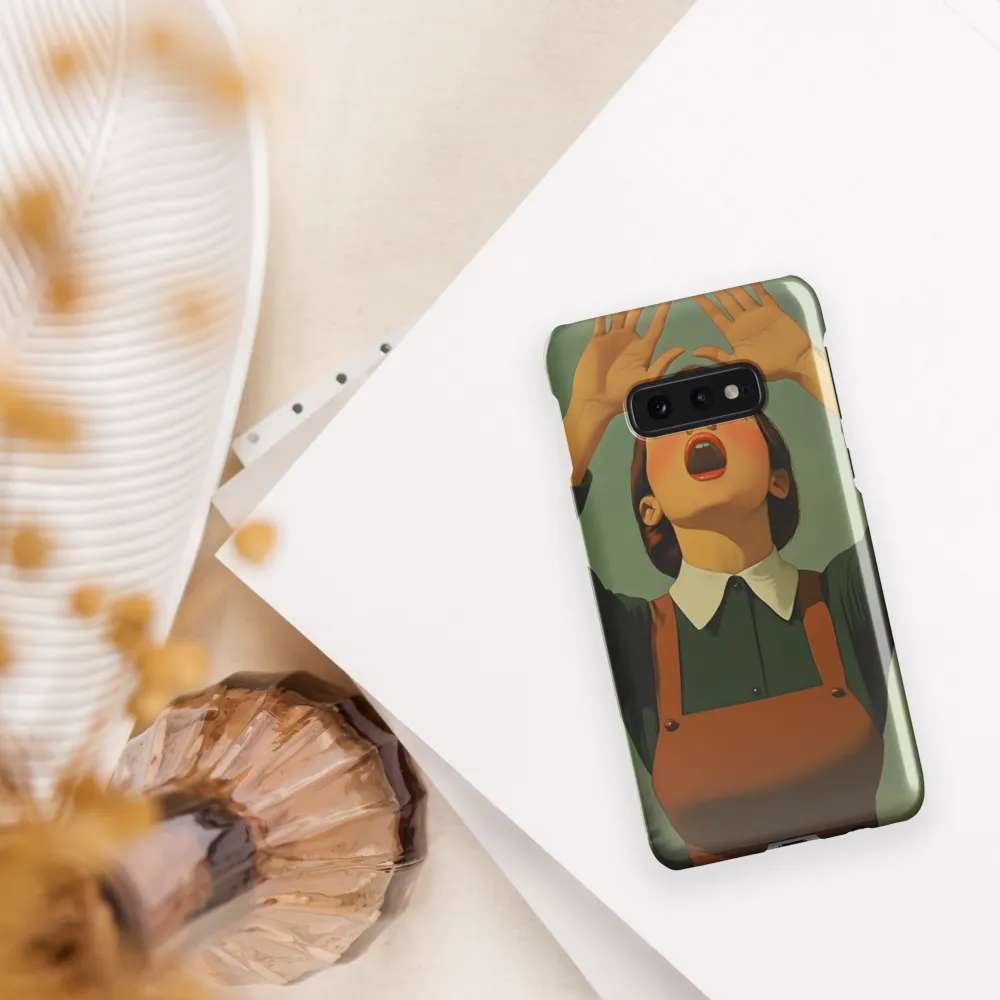 The Cry of Despair | Phone Case |  S10e | Snap Case | Glossy