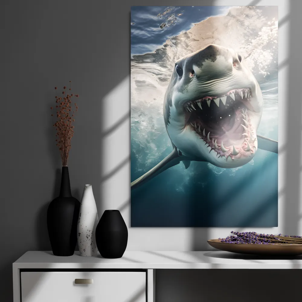 Fierce Majesty of the Ocean | Metal Print | 24″×36″