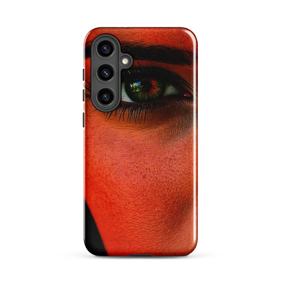 Gaze of Intensity | Phone Case |  S24 Plus | Tough Case | Glossy