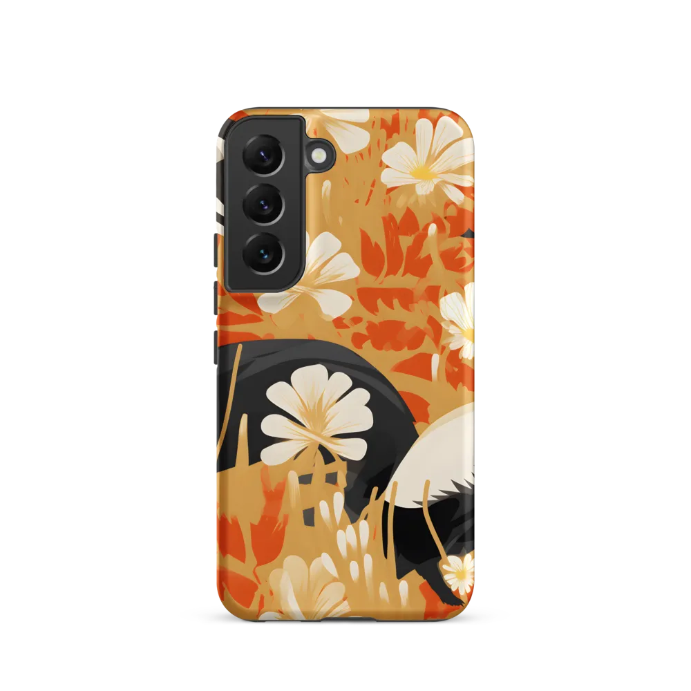 Whimsical Badgers in Bloom
