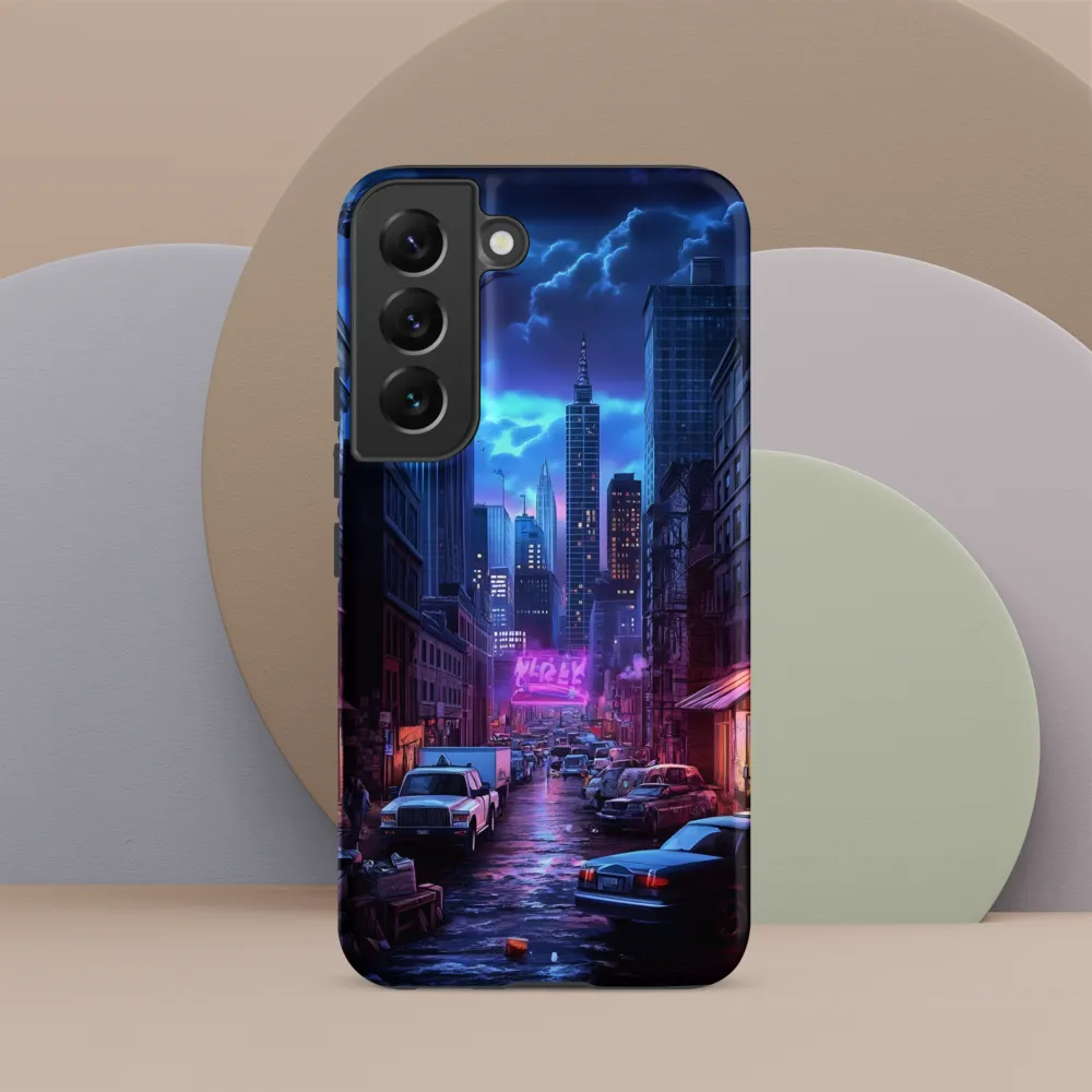 Urban Mystique: A Cyberpunk Night