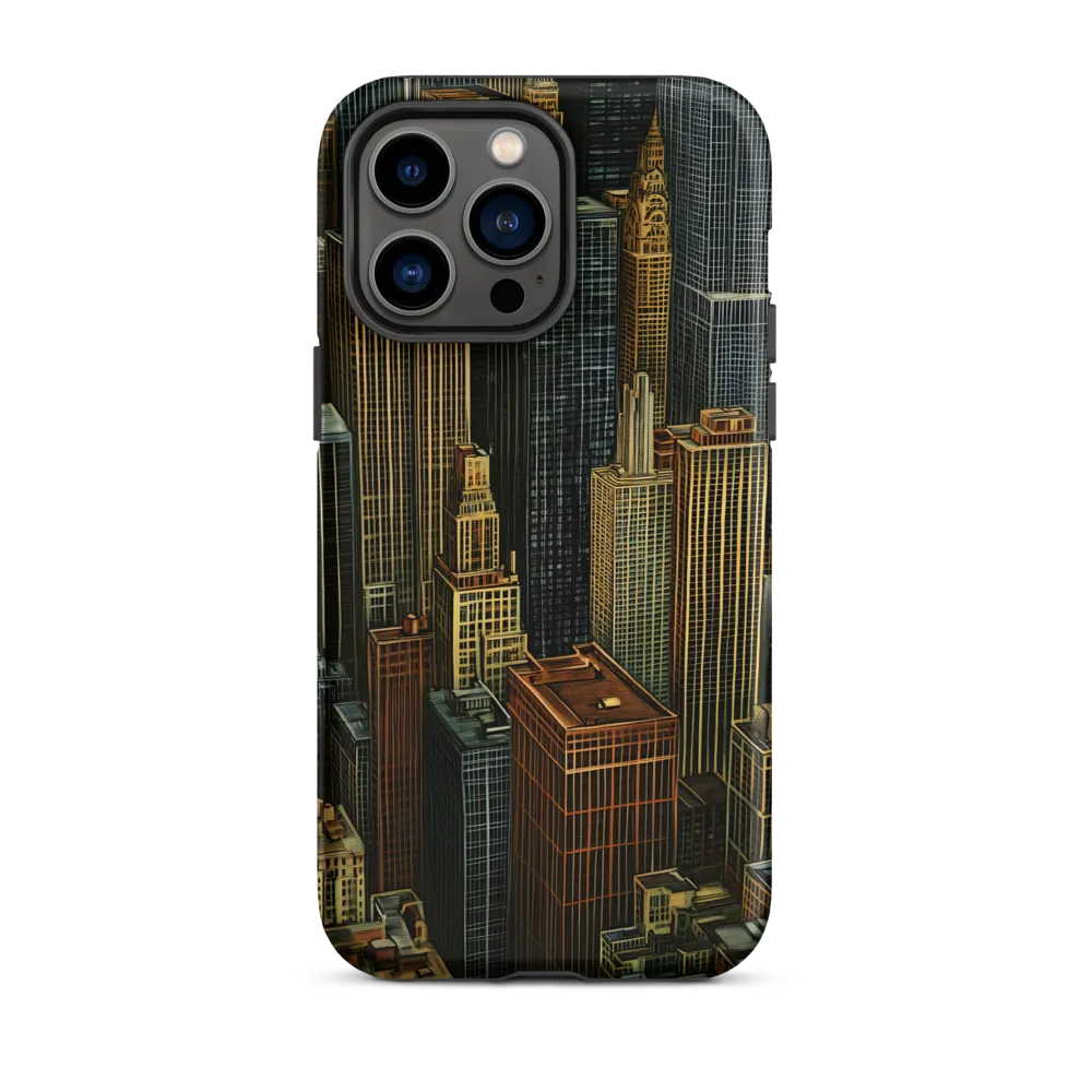 Urban Elegance: A Golden Cityscape