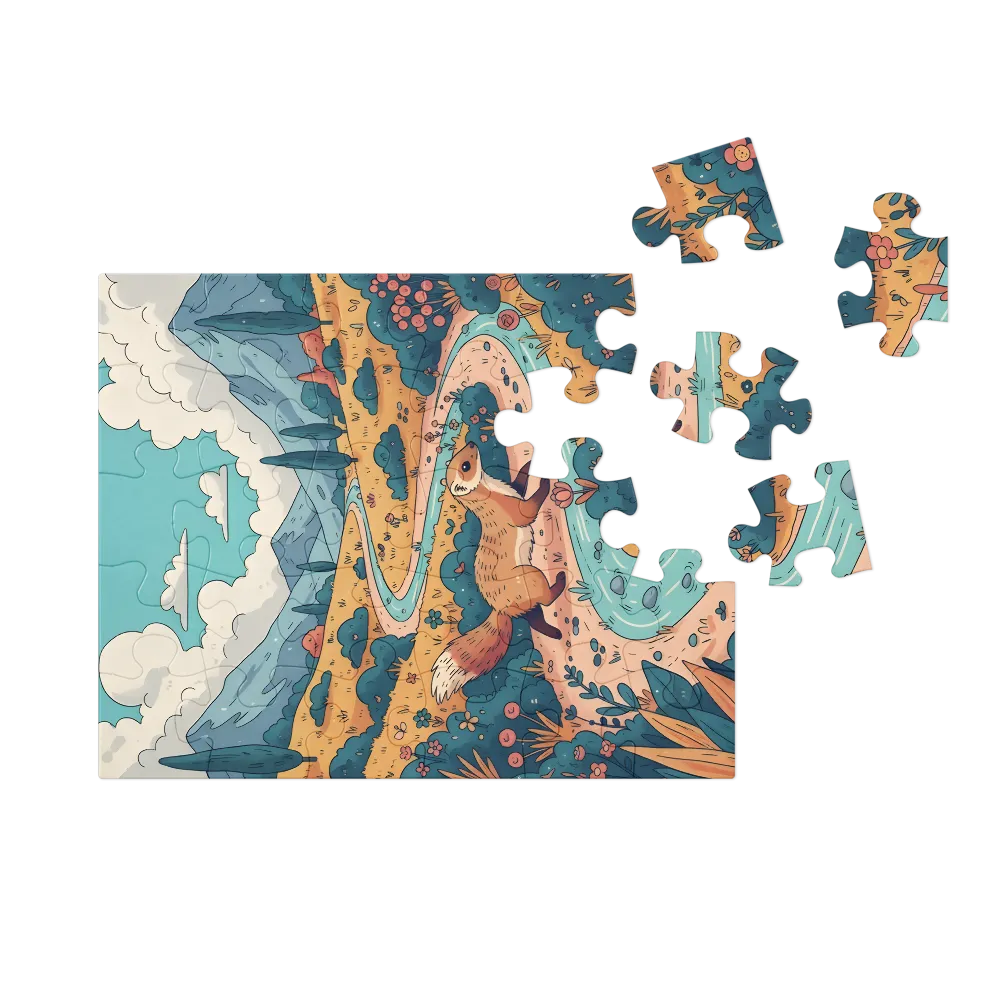 Meadow Wanderer 
 Jigsaw Puzzle in Tin Box