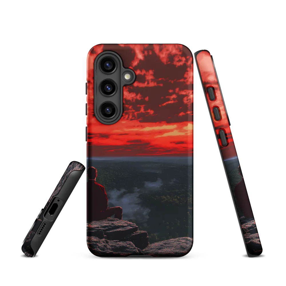 Reflections at Dusk | Phone Case |  S24 | Tough Case | Matte