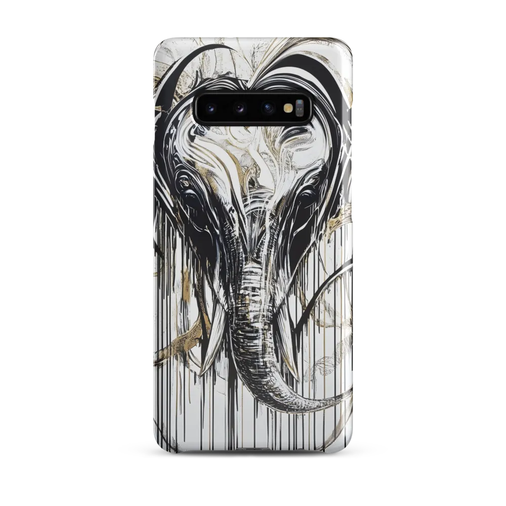 Majestic Elegance: The Heart of an Elephant | Phone Case |  S10 Plus | Snap Case | Glossy