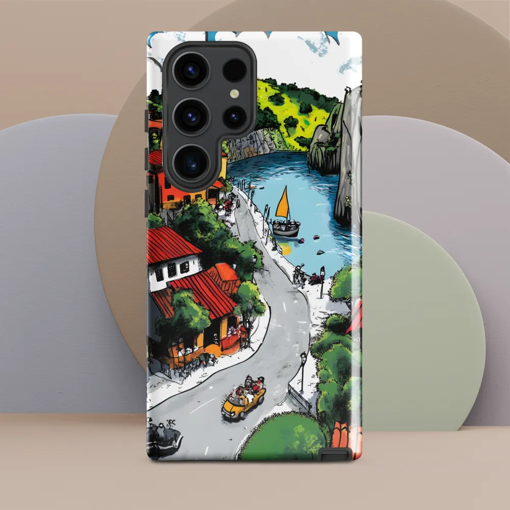Whimsical Village by the Water