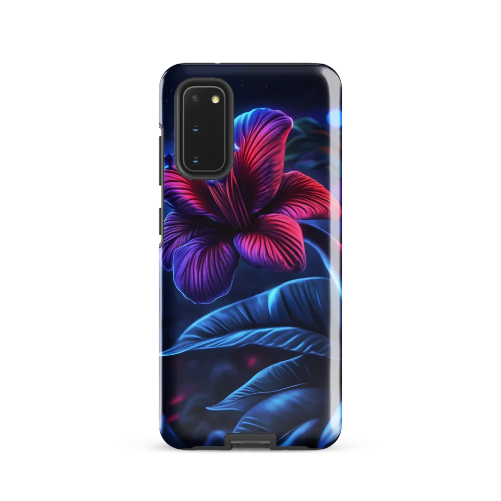 Illuminated Serenity: The Surreal Blossom