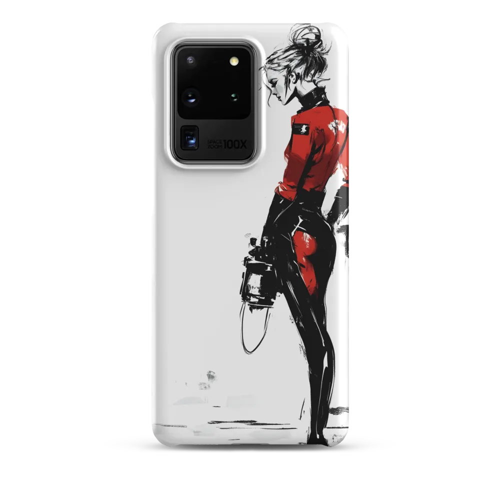 The Edgy Elegance | Phone Case |  S20 Ultra | Snap Case | Matte