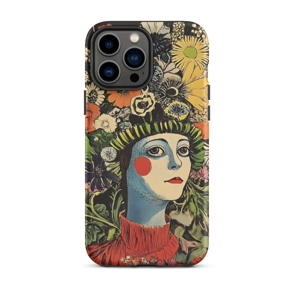 Floral Whimsy: A Portrait of Nature's Embrace