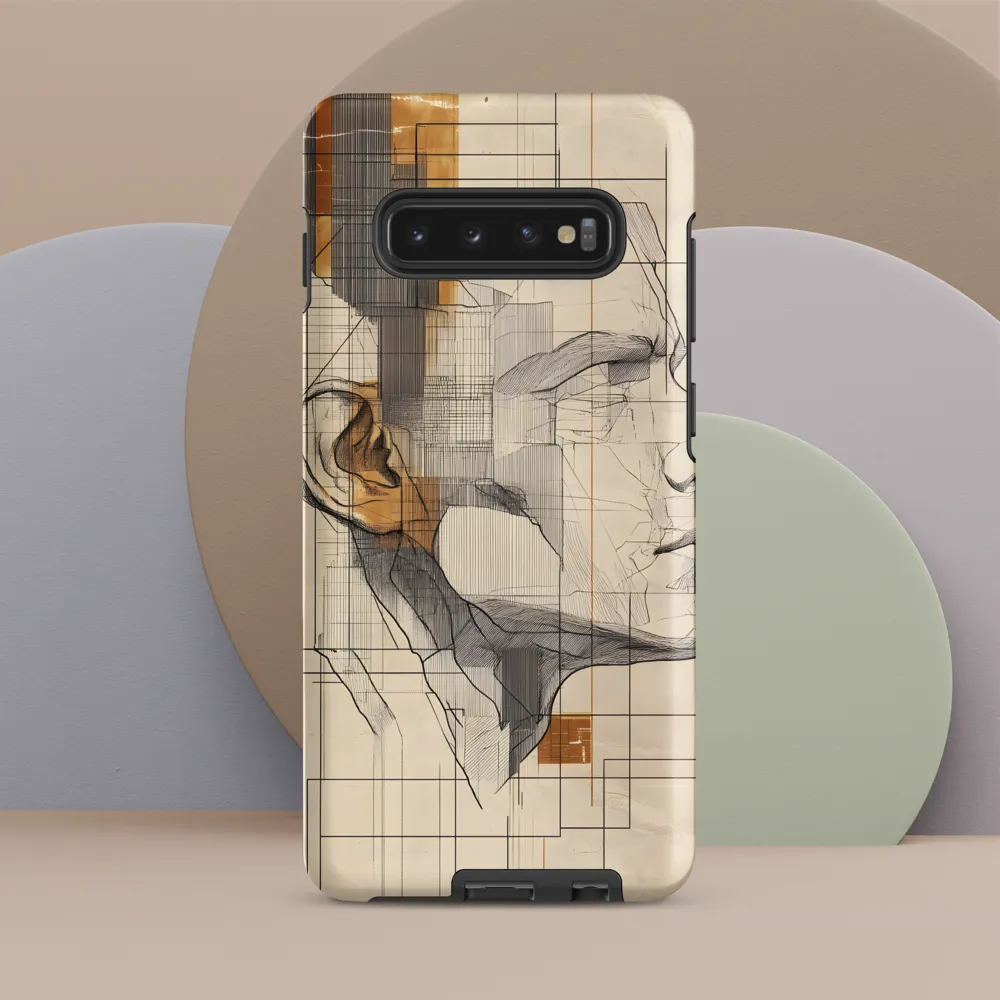Geometric Reverie | Phone Case |  S10 Plus | Tough Case | Matte