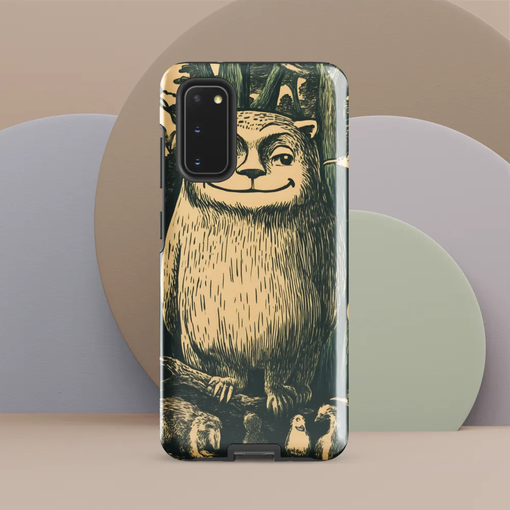 Forest Guardian: A Whimsical Encounter