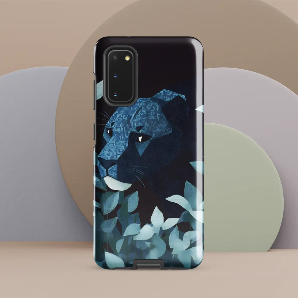Lurking Blue: The Panther's Gaze