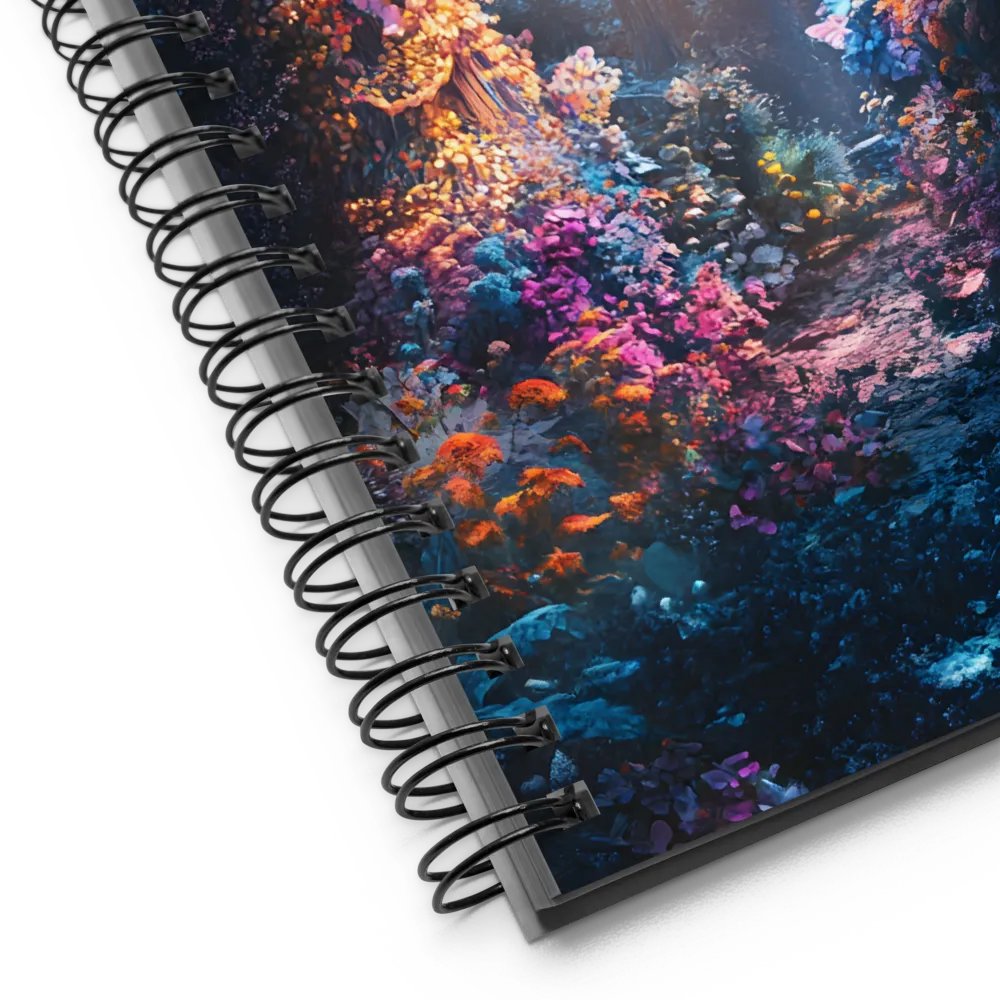 Enchanted Butterfly Forest | Spiral Notebook